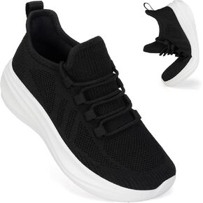 ZOVE Wide Toe Box Shoes Women Extra Wide Width Tennis Sneakers Ultra Light Running Shoes for Women Non-Slip Diabetic Walking Gym Workout Trainer