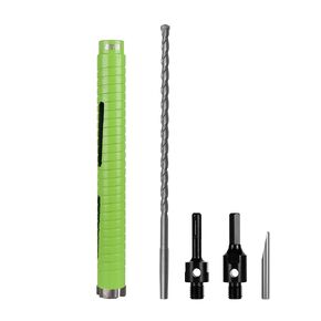 1-1/4" Dry Concrete Core Drill Bit Bundle with 2 Pcs Core Drill Bit Adapters & Pilot Bit