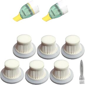 Hepa Filters Replacement Compatible with Horsepower Duck Vacuum as Seen on TV, Washable Filter for Duck Vacuum Cleaner Cordless, 6 Pack Filters for Duck Compact Vac.(Vacuum isn't included)