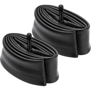 2-Psc 18 بوصة أنابيب الدراجة 18x1.75/2.125 AV33mm صمام شريدر متوافق مع 18x1.75 18x1.90 18x1.95 18x2.0 18x2.10 18x2.125 دراجة دراجة إطارات الإطارات