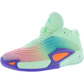 Luka 3 "Blurred Vision Basketball Shoes (HQ4255-300, Vapor Green/Cone/Psychic Purple/Hyper Jade) Size 12