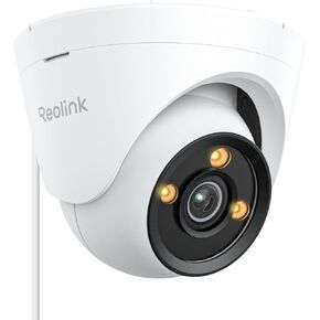 REOLINK CX820 ColorX PoE Security Camera, 4K UHD, True Color Night Vision, F1.0 Super Aperture, 1/1.8'' Image Sensor, HDR Technology, Person/Vehicle/Animal Detection, Spotlight & Siren Alarm