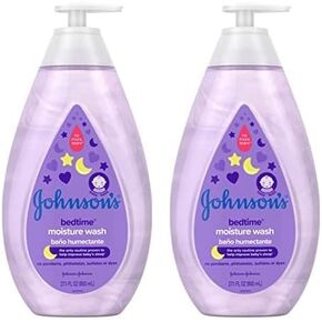Johnson's Tear-Free Bedtime Baby Moisture Wash with Soothing NaturalCalm Aromas, 27.1 fl. oz (Pack of 2)