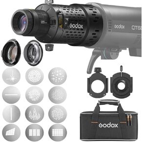 Godox BFP Flash Light Projector ، لـ dp400iiiv dp600iiiv qt400iiii qt600iii sk400ii sk400iiv ms300 ad600pro flash light و godox mount ad300pro ml60bi ml60iiBi with mlp-id
