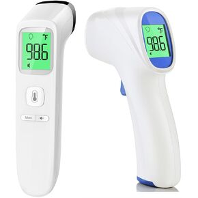 Forehead Thermometer for Adults and Kids - 202 White & 2000 White
