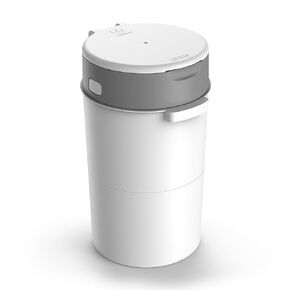 Bellababy Diaper Pail, Upgrade Baby Diaper Bin with Double Odor Locking, Includes 1 Refill (6.8m), Compact Design for Nursery