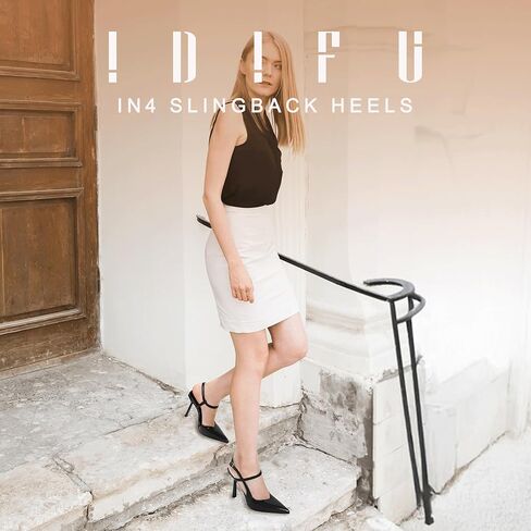 idifu in4 الكعوب المربوطة للنساء الخنجرات عالية المضخات المدببة المغلقة من اصبع القدم المثيرة strappy كعبا من النساء اللباس للعروس ليلة حفلة موسيقية أنيقة مريحة حزام الكاحل مريحة in Kuwait