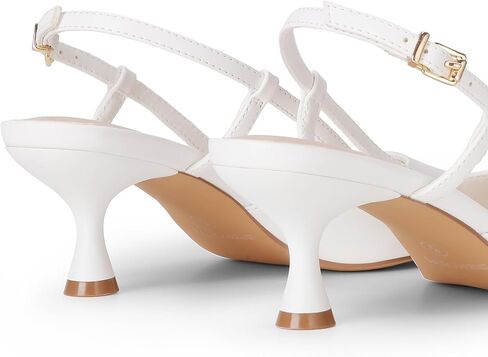 DREAM PAIRS Women's Slingback Kitten Heels Closed Pointed Toe Low Stiletto Heels Dress Bridal Party Wedding Pumps Shoes in Saudi Arabia
