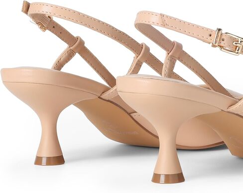 DREAM PAIRS Women's Slingback Kitten Heels Closed Pointed Toe Low Stiletto Heels Dress Bridal Party Wedding Pumps Shoes in Saudi Arabia
