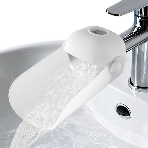 KOMIDK Faucet Extender for Bathroom Sink Faucet Extender for Toddlers Bathroom Sink Kitchen Bathtub (Grey) in Saudi Arabia