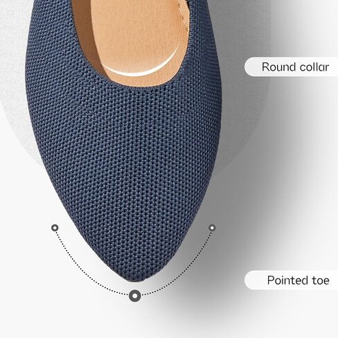 Shupua Women's Pointed Toe Ballet Flats in Saudi Arabia