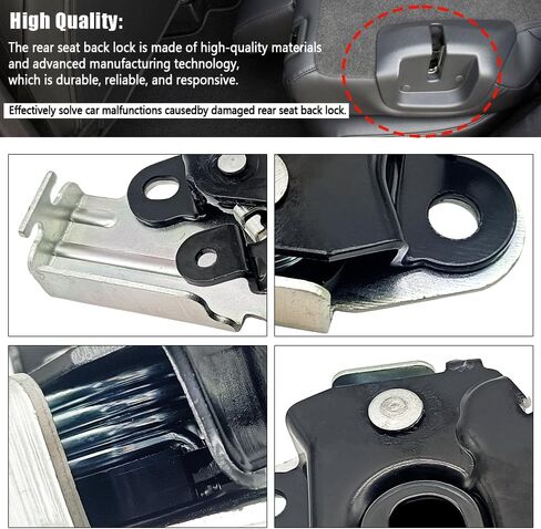 قفل خلفي للمقعد الخلفي الأيمن 82220-T0A-A02 متوافق مع Honda CRV 2012-2017 82220-T0A-A01 82220-T0A-A03 in Saudi Arabia