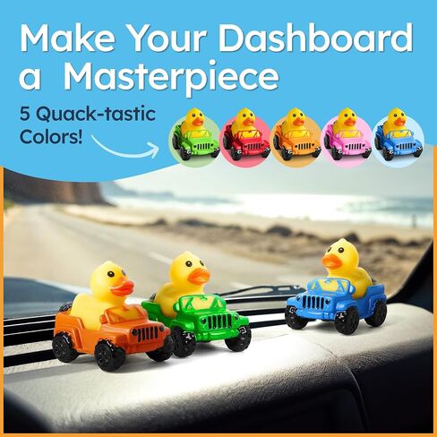 15 Pack Jeep Ducks for Ducking – 2.4" Rubber Duckies for Jeep Lovers, Baby Bath Toy, Mini Ducks for Jeeps, Fun Bath Toys for Babies, Jeep Gifts, Rubber Ducks in Bulk in Saudi Arabia