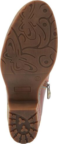 Spring Step L'Artiste Briteetoe Women's Oxford Bootie - Artistic Accents, Embossed Handpainted Details, Versatile & Comfortable in Saudi Arabia