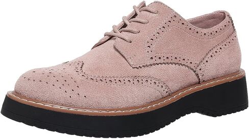 نساء Oxfords منصة الدانتيل Oxford أحذية الفتيات السيدات النساء غير الرسميات الجناحين Brogue Oxfords in Kuwait