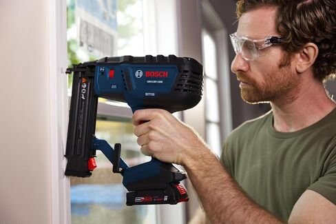 BOSCH GNH18V-18MN 18V Brushless 18-Gauge Brad Nailer - Cordless Power, Fastens up to 2,000 Nails per Charge, One-Handed Activation, Tool-Free Jam Clearing, Double LED Light (Bare Tool) in Saudi Arabia