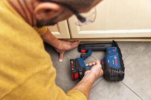 BOSCH GNH18V-18MN 18V Brushless 18-Gauge Brad Nailer - Cordless Power, Fastens up to 2,000 Nails per Charge, One-Handed Activation, Tool-Free Jam Clearing, Double LED Light (Bare Tool) in Saudi Arabia