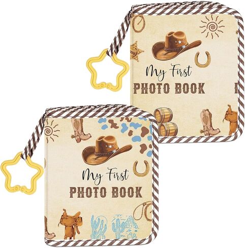 My First Family Album Photo, Safari Baby Photo Soft Album, Baby Memory Album Gift, Baby Albums Birthday Gifts, My First Family Photo Album for Baby, Baby Photo Book for Toddler Kids 5.5 x 7 inch in Kuwait
