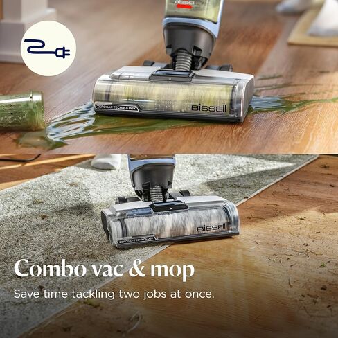 BISSELL CrossWave Edge, Multi-Surface Hard Floor Cleaner Wet Dry Vacuum with Zero-Gap Edge Technology, 4111A in Saudi Arabia