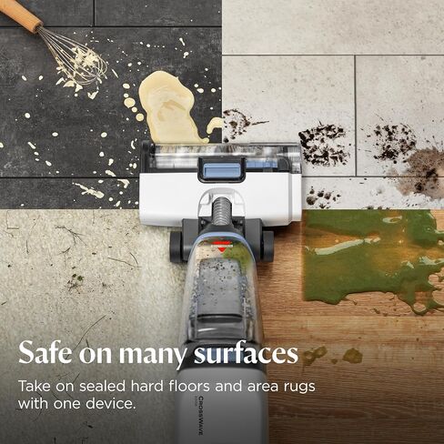 BISSELL CrossWave Edge, Multi-Surface Hard Floor Cleaner Wet Dry Vacuum with Zero-Gap Edge Technology, 4111A in Saudi Arabia