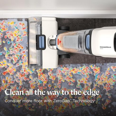 BISSELL CrossWave Edge, Multi-Surface Hard Floor Cleaner Wet Dry Vacuum with Zero-Gap Edge Technology, 4111A in Saudi Arabia
