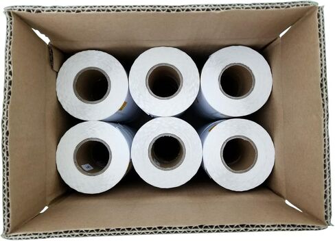 ملصقات Zebra 2 5/8 x 1 1/8(2.25 x 1.25) بوصة من البولي بروبيلين الحراري المباشر 4000D، بطاقة السعر باللون الأصفر (العلوي الأيسر)، ملصق حراري مباشر، 500 لكل لفة، 24 لفة/صندوق in Saudi Arabia