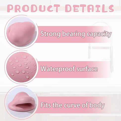MABOZOO Hair Washing Station for Kids, Sink Hair Washing Neck Pillow for Kids' Wash Time, Ergonomic Kids Hair Washing Station Shampoo Station for Sink (Pink) in Kuwait