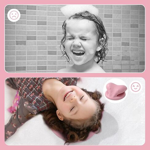 MABOZOO Hair Washing Station for Kids, Sink Hair Washing Neck Pillow for Kids' Wash Time, Ergonomic Kids Hair Washing Station Shampoo Station for Sink (Pink) in Kuwait