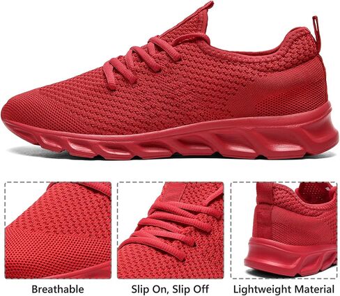 Tvtaop Running Shoes Womens Sneakers Non Slip Tennis Walking Shoes | for Workout Gym Sport Shoes|Lightweight|Comfort Daily Walking and Long-term Standing|Mesh Upper|Breathable in Saudi Arabia