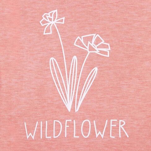 Raising A Wildflower Mommy and Me Shirts Cute Floral Graphic T-Shirt Mom and Daughter Outfits Summer Short Sleeve Tees in Saudi Arabia
