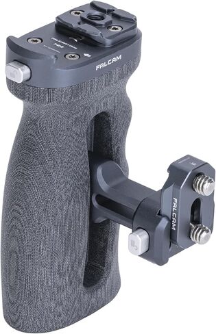 F22 Side Hand Grip Kit for Camera Cages,Universal Ergonomic Side Handgrip with Plate Up/Down Adjustable-2549 in Saudi Arabia
