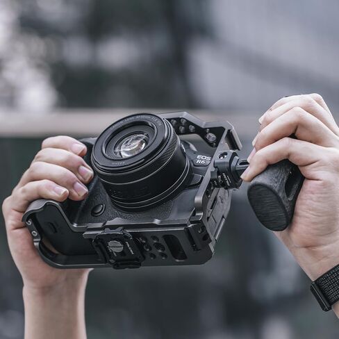 F22 Side Hand Grip Kit for Camera Cages,Universal Ergonomic Side Handgrip with Plate Up/Down Adjustable-2549 in Saudi Arabia