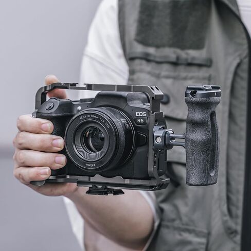 F22 Side Hand Grip Kit for Camera Cages,Universal Ergonomic Side Handgrip with Plate Up/Down Adjustable-2549 in Saudi Arabia