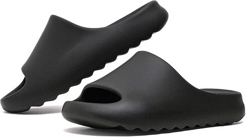 Cloud Slides Unisex, Platform Pillow Slippers Women, Sandals Men With Thick EVA Sole, Lightweight Soft Open Toe Shower Shoes Indoor Outdoor in Saudi Arabia