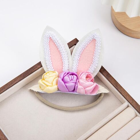طفلة kidocheese easter bunny ars عصابات الأرنب أذني نايلون الشعر لالتزامات طفل الأطفال المولود in Saudi Arabia