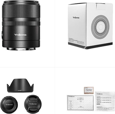 YONGNUO YN33mm F1.4 Lens for Nikon Z Mount, Auto Focus Large Aperture APS-C Frame, Standard Prime Lens for Nikon Mirrorless Cameras Z5 Z50 Z6 Z6II Z7 Z7II in Kuwait
