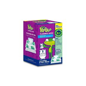 NEHEMIAH Kids Kandoo Flushable Wipes Sensitive with Premium Flip Top Lid - 400 Count,062-0015-01