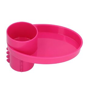 Car Seat Snack Tray,Portable Travel Rotating Cup Holder Plate for Car Seats, Booster,Stroller (#11)