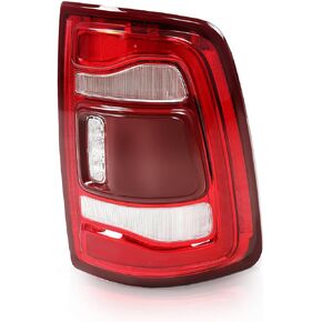 Tail Light Assembly W/Blind Spot 68361721AH Compatible with 2019-2023 Ram 2500 3500 Rear Brake Lamps Red Trim Left Side CH2800223 (Left)