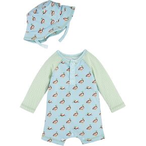 Mud Pie Baby Boy's Children's Duck Rashguard W Hat 0-3M