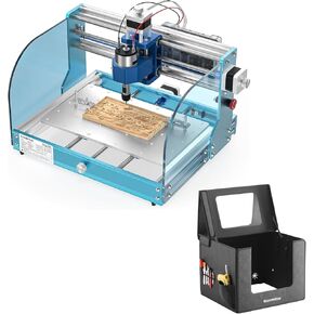 3018-PROVer V2 CNC Router Machine for Beginner + KABA Fold CNC Enclosure, Noise Reduction, Dustproof, Foldable, with Side Toolbar