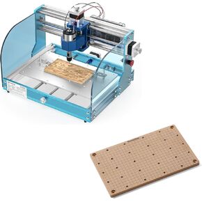 Genmitsu 3018-PROVer V2 CNC Router Machine for Beginner + CNC MDF Grid Spoilboard