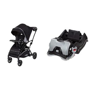 Baby Trend Sit N' Stand 5-in-1 Shopper Stroller and EZ Flec Loc 32 Infant Car Seat Base Bundle