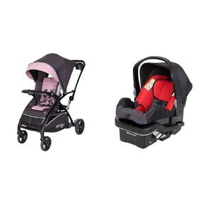 Baby Trend Sit N' Stand 5-in-1 Shopper Stroller and EZ-Lift Plus 35 Infant Car Seat Bundle