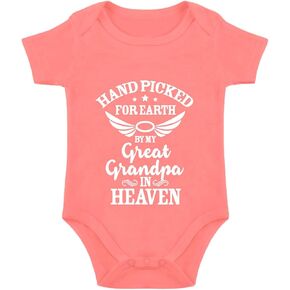 listery Great Grandma Bodysuit Hand Picked For Earth By My Grandma Newborn Hand Picked Great Grandma Clothes Boy Girl