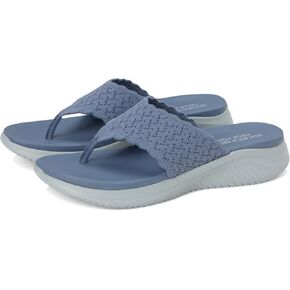Skechers Women's Ultra Flex 3.0-Ryhthm Waves Flip-Flop