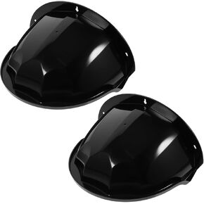 Homoyoyo Black 2 Pack Universal Camera Camera Sun Rain Cover Shield ، الطول 11.4 "، العرض 8.2" ، ارتفاع 5.1 "