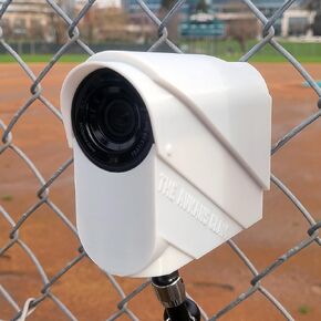 US Designed & Veteran Made - Protective Clam Cover for The AVKans Go Wireless Camera | White Thermoplastic Material Blocks Sun & Prevents Overheating for Outdoor & Sports (Baseball & Softball)