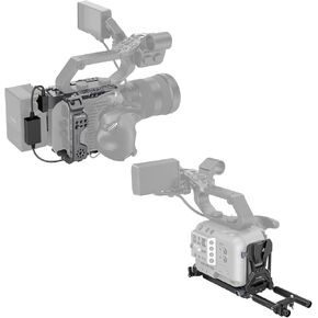Bundle: SmallRig FX6 Camera Cage Kit and SmallRig V-Mount Battery Plate for Cinema Camera