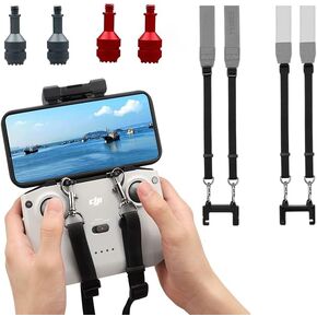 Lanyard with 2 Pair Joystick for DJI RC-N1/N2 for DJI Mini 4K/Mini 2/Mini 2 SE/Air 3/Air 2S/Mavic 3/Mini 3/Mini 4 Pro Drone Accessories